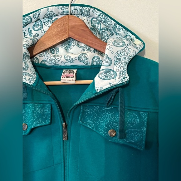 Dakine | Dark Turquoise Scuba Hoodie Jacket - Picture 3 of 7